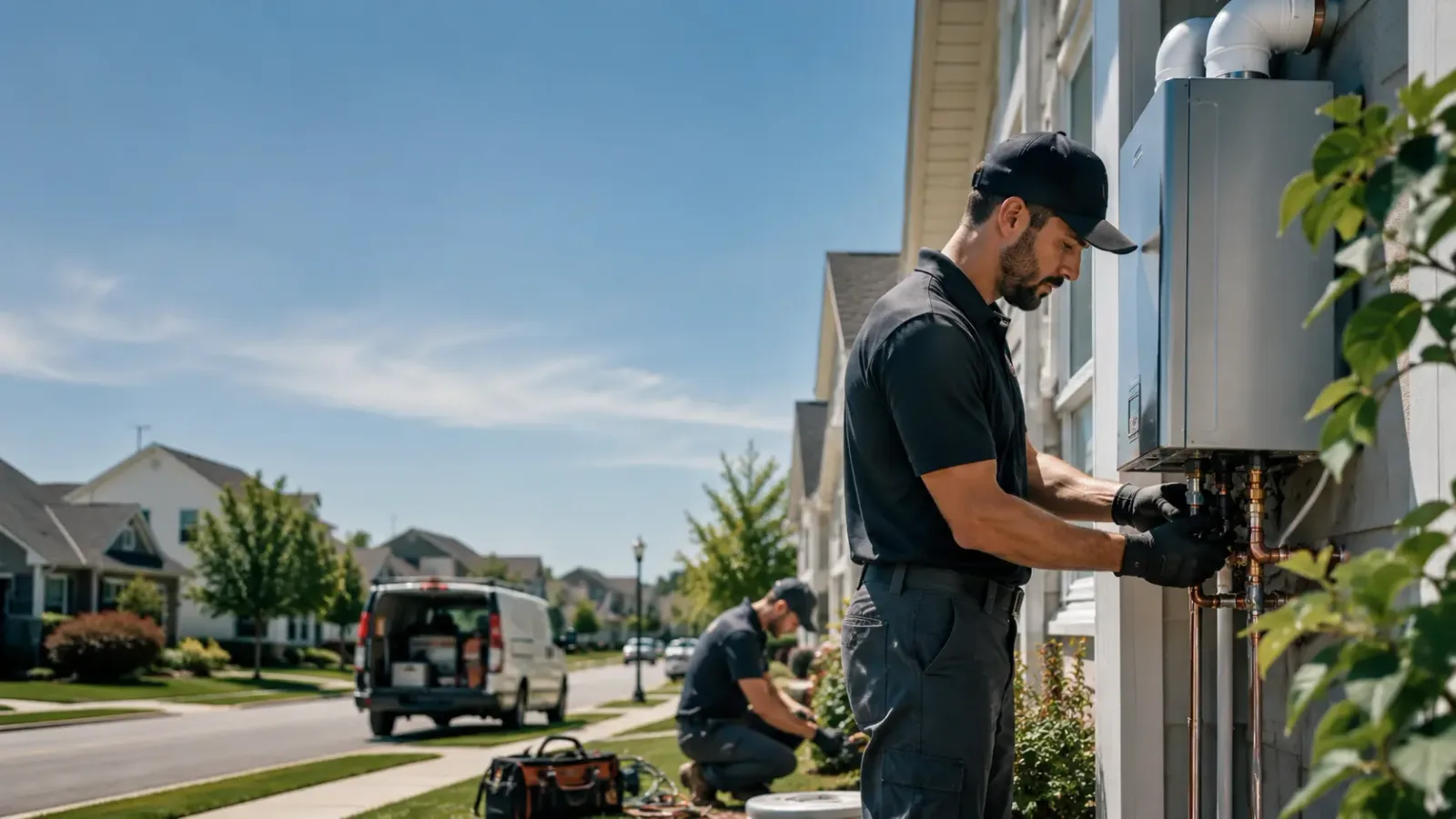 Tankless Water Heater Installation in Brewer, ME
